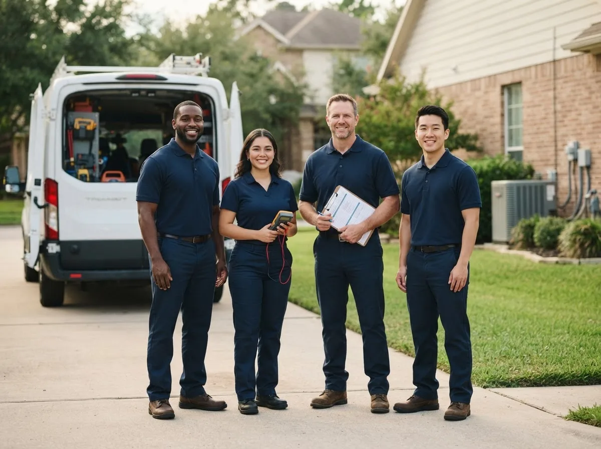 Certified HVAC technician near Wortham, TX